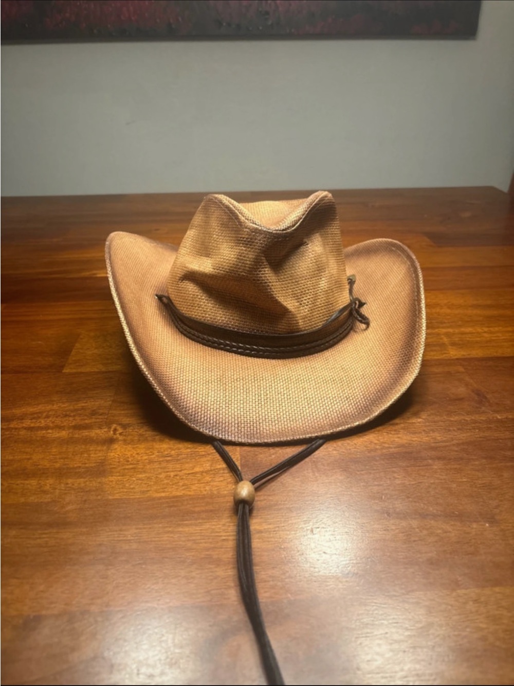 Peter Grimm True Character Straw Cowboy Hat Brown Western
Unisex One Size